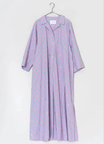 누키테파 마라카란코에 호일 프린트 셔츠 원피스 S
