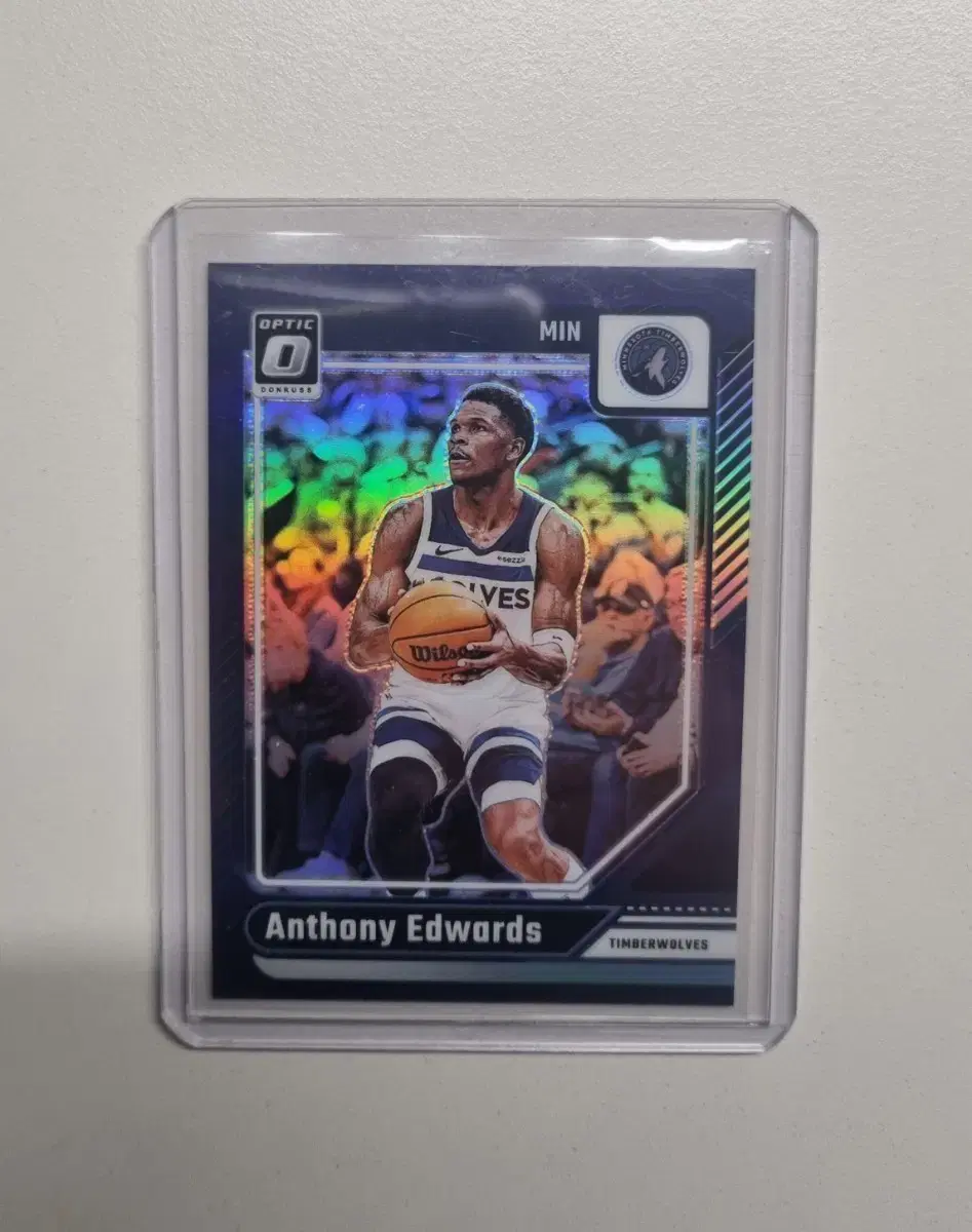앤서니 에드워즈 Donruss Optic 농구 카드
