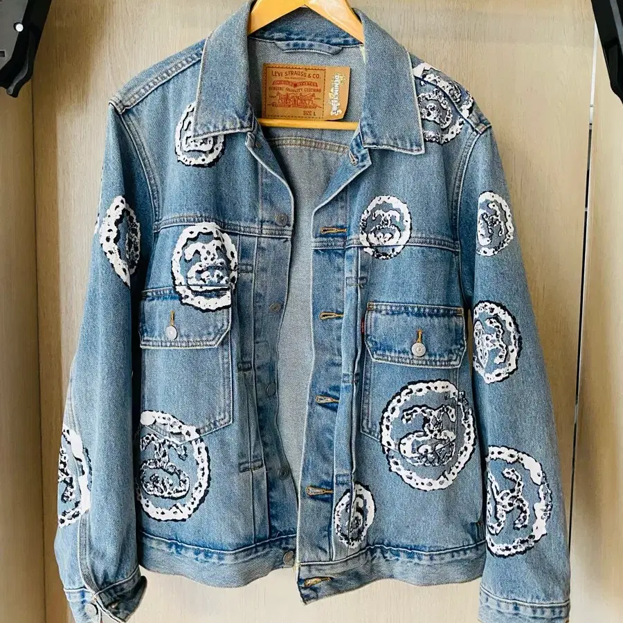 Stussy Levi's Crispy Rinse Trunker Jacket M | Bunjang Global