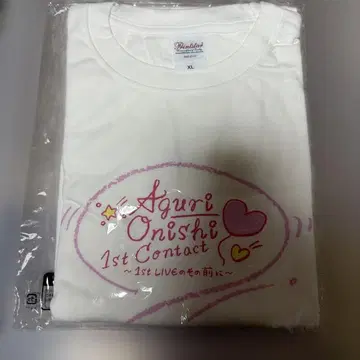 오오니시 아구리 라이브 이벤트 T셔츠 XL