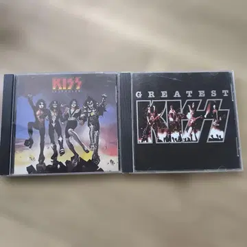 KISS 그레이티스트 히트 & 디스트로이어 CD 세트