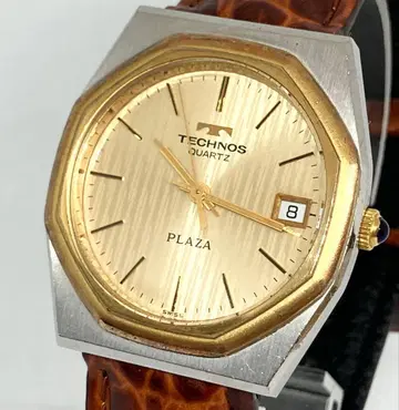 TECHNOS PLAZA 테크노스 플라자 빈티지 손목시계