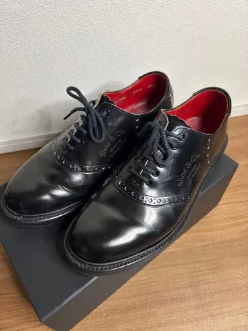 Regal Shoe & Co. 한정판 안장 슈즈 25.5cm