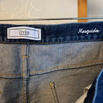Urvin Mesguida 스키니 진즈 다크 블루 W26 일본제