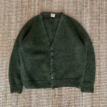 60s Mohair Cardigan USA제 모헤어 니트 VINTAGE