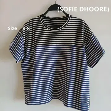 SOFIE DHOORE 소피-도-르 보더 T셔츠