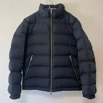 EDIFICE 울 혼방 다운 자켓 숏 기장 블랙