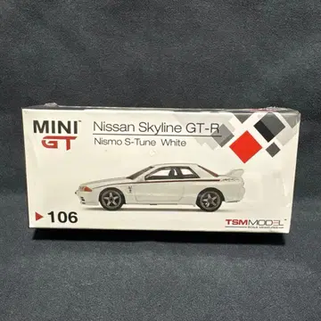 [ MINIGT ] GT-R R32 니스모 S-튠 화이트 RHD