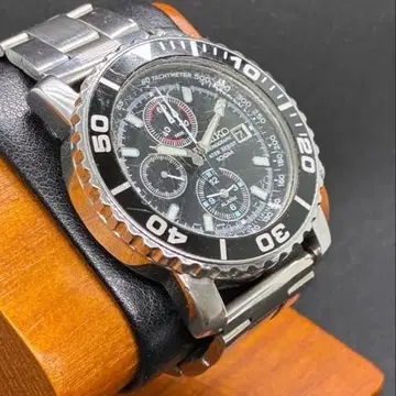 SEIKO 다이버즈 크로노그래프 100M