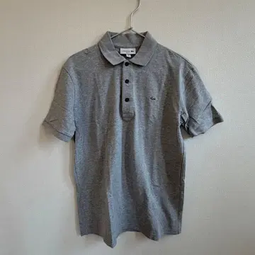 LACOSTE 그레이 피케 셔츠 L 사이즈 반팔