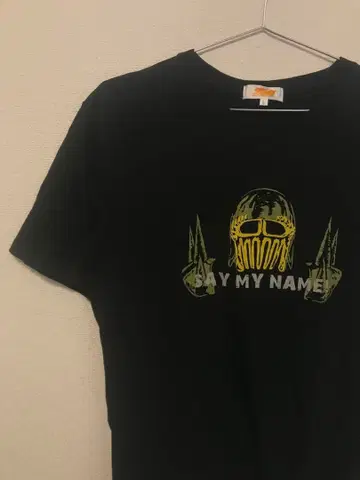 내 이름은 자비 블랙 T셔츠 SAY MY NAME JAGI