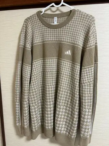 adidas 하운드 투스 스웨터 M 사이즈