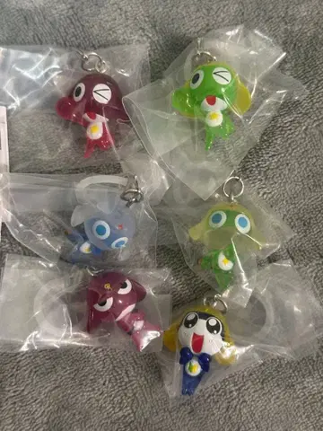 개구리 중사 케로로 메지루시 액세서리 컬러 셔플 에디션 6종 세트