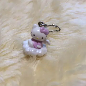 초레어 키티 엔젤 천사 키링