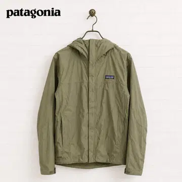 컨디션 최상 Patagonia 토렌트쉘 자켓 S 카키 R1438