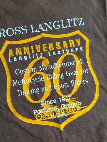 Langlitz Leathers 60th Anniversary T