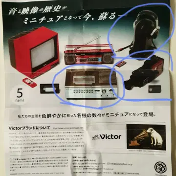 빅터 히스토리컬 미니어처 컬렉션 3점