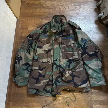 U.S. AIR FORCE 밀리터리 자켓 카모플라쥬