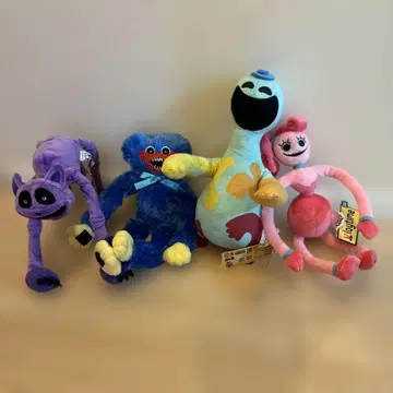 Poppy Playtime 포징 봉제 인형 4종 세트