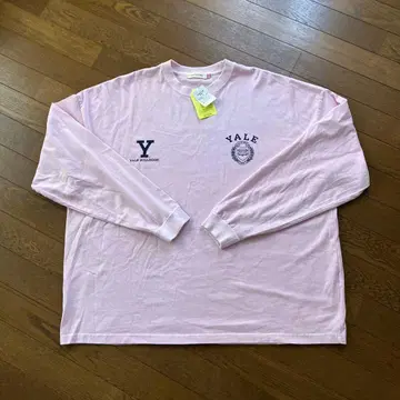 [ 새상품 ] GOOD ROCK SPEED YALE 롱T 핑크