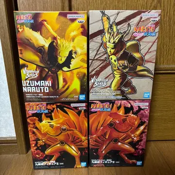미개봉 새상품 NARUTO 돌풍전 나루토 미나토 쿠라마 피규어 세트
