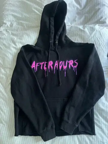 The Weeknd AFTER HOURS 후드티 블랙 투어 굿즈