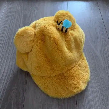 디즈니 푸우 귀도리 모자
