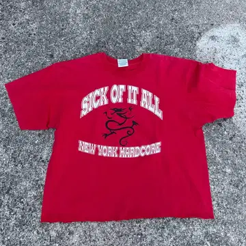 SICK OF IT ALL 티셔츠 XL 90s