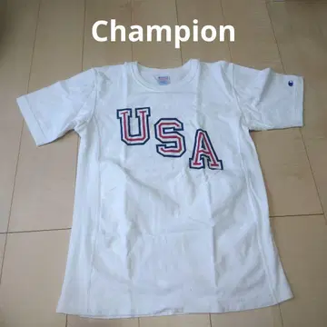 [ Champion ] USA 프린트 T셔츠 XL