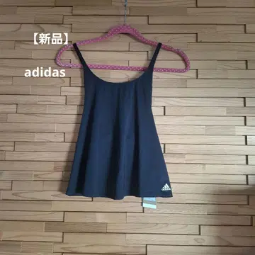 [ 새상품 ] adidas 블랙 탱크탑 크롭 기장 S 사이즈