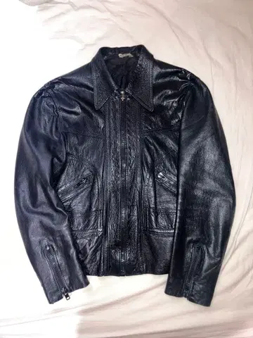 빈티지 가죽 자켓 에디 슬리먼 hedi slimane