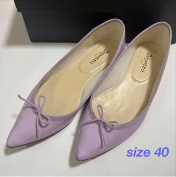 Repetto 라벤더 플랫슈즈 40
