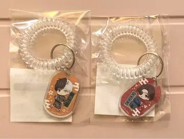 쿠니와 온천 윈브레 콜라보 벚꽃 스오 온천풍 키링 2세트