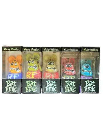 라트핑크 ratfink 피규어 5개 세트