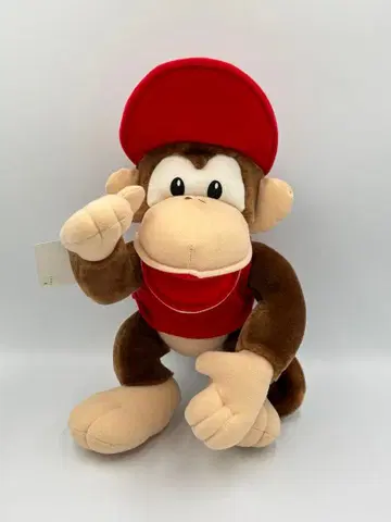 레어 2000년 돈키콩 제일복권 디디콩 점보 봉제 인형
