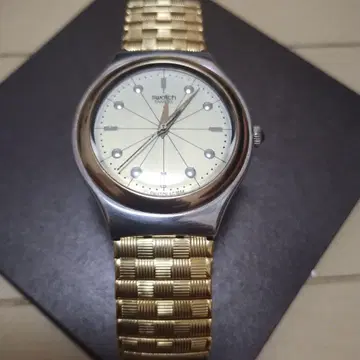 Swatch 손목시계 /골드