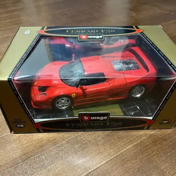 Burago Ferrari F50 1/18 스케일 빨간색