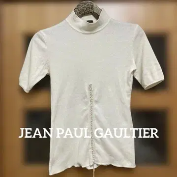 JEAN PAUL GAULTIER 빈티지 레이스업/리브 상의