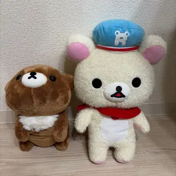 코리락쿠마 차이로이코구마 봉제 인형 묶음 판매