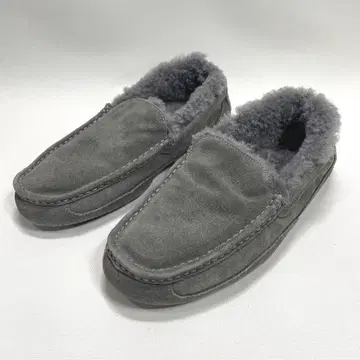 커클랜드 리얼 무스탕 슬리퍼 28cm 그레이