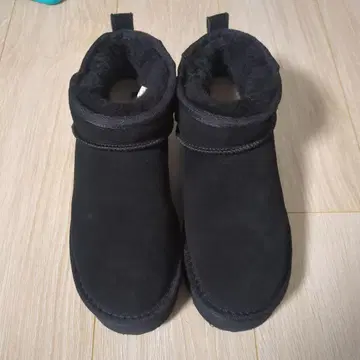 L.B.Evans 블랙 어그 부츠
