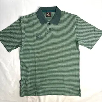 90s Kappa 카파 피케 셔츠 반팔 자수 원 포인트 레트로