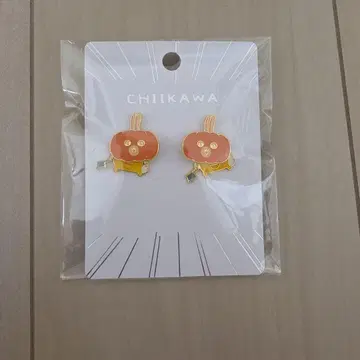 치이카와 (먼작귀) 토끼 호박 귀걸이