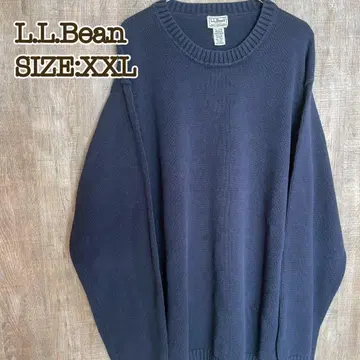 L.L.Bean 엘엘빈 90s 코튼 니트 네이비 XXL
