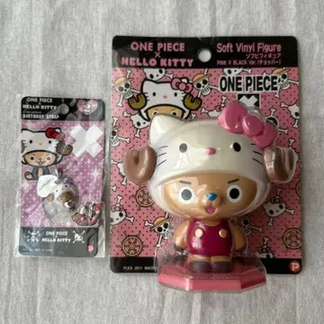 [ 레어 ] ONE PIECE x HELLO KITTY 피규어, 스트랩