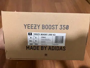 YEEZY BOOST 350 V2 블랙 8 (US)