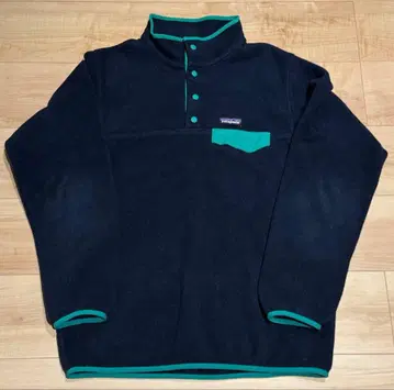 Patagonia 스냅-T 네이비 L