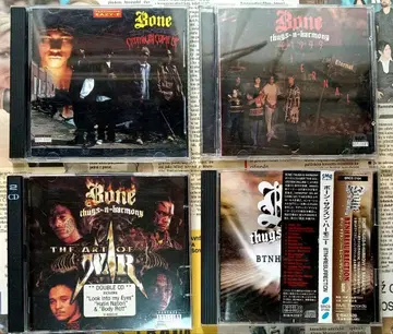BONE THUGS-N-HARMONY CD 4장 세트 고속 랩 + 하모니