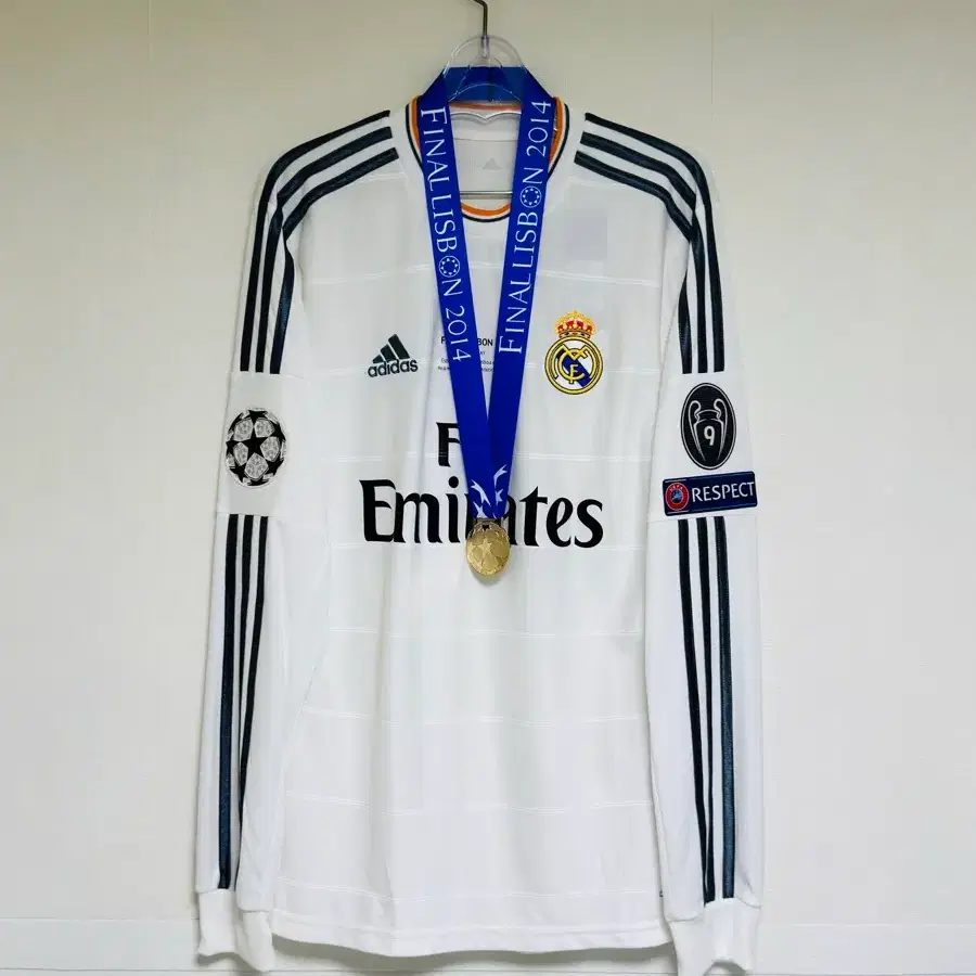 Authentic) 11-12 Real Madrid XL Long Sleeve Player Issue Ronaldo