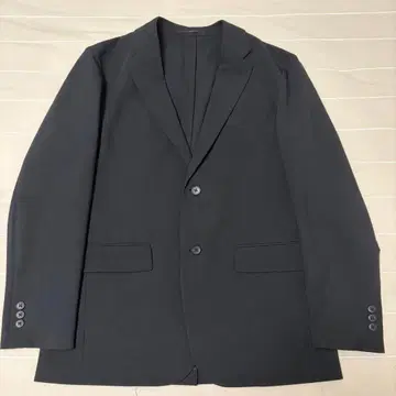 [ UNIQLO ] 감동 자켓 (레귤러 핏), M, 블랙